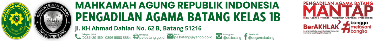 Logo Pengadilan Agama Batang
